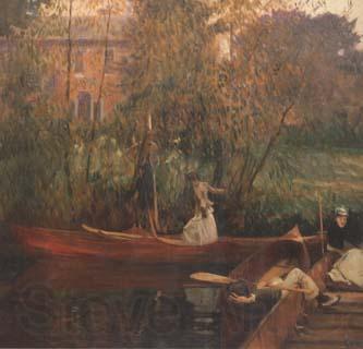 John Singer Sargent A Boating Party (mk18) Spain oil painting art